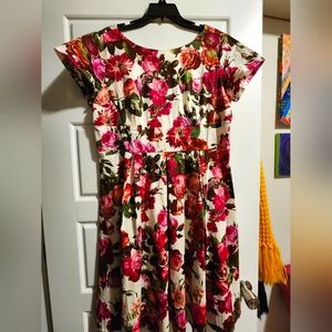 Women's floral dress size 1x